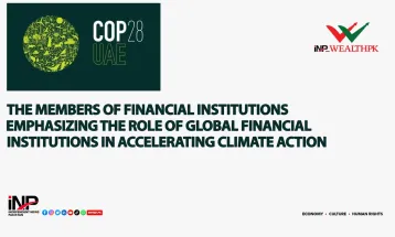 The Members of Financial Institutions  Emphasizing the role of Global Financial Institutions in accelerating Climate Action.